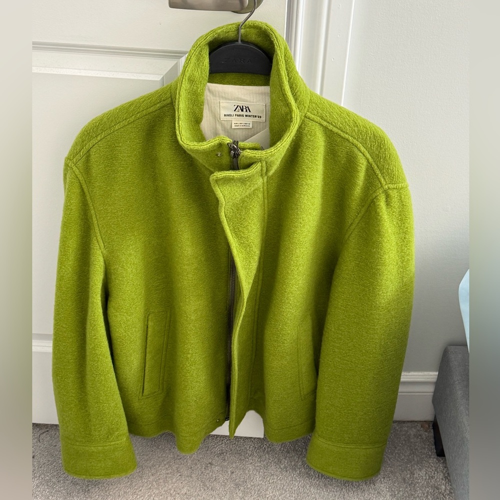 Zara Olive Outerwear